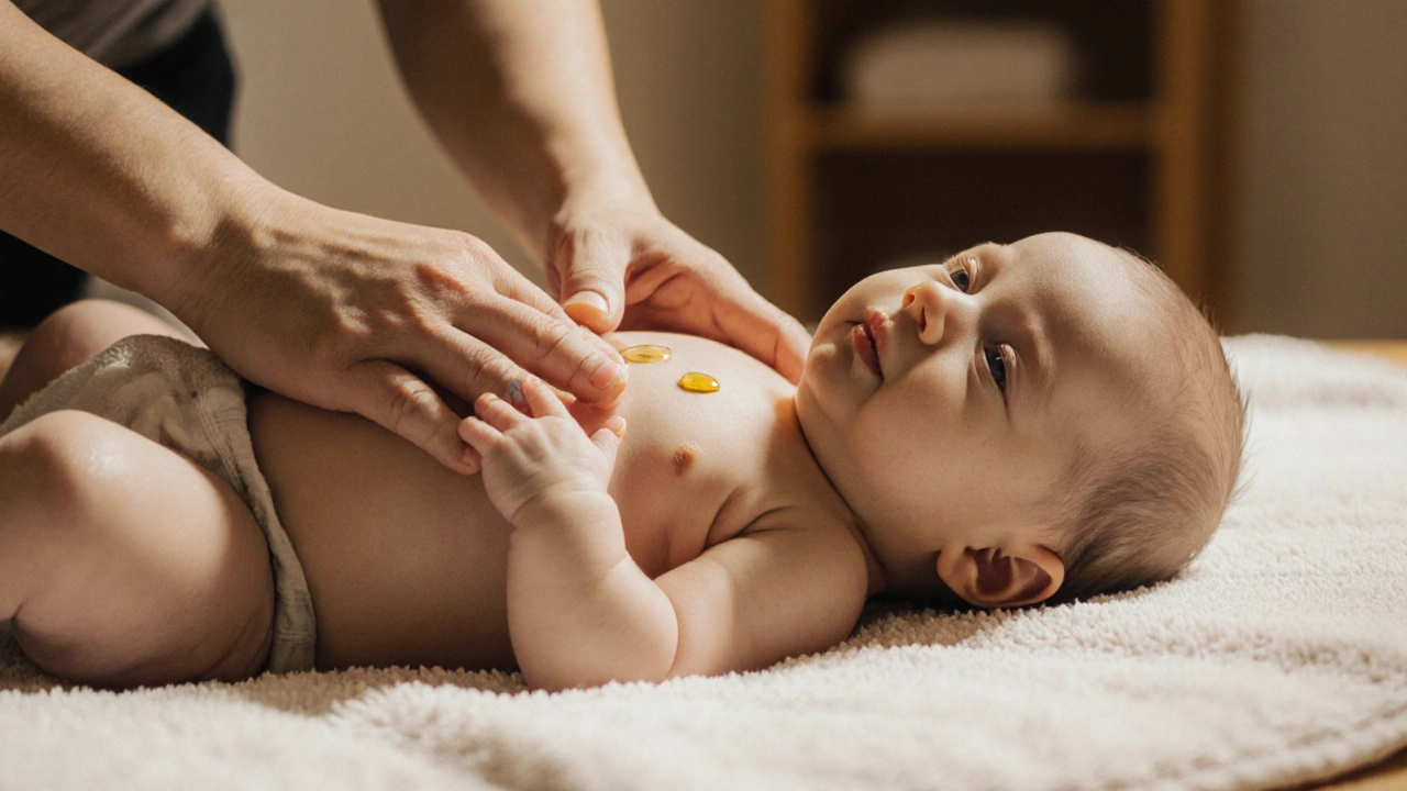 Jak masáž kojenců a batolat podporuje vývoj jejich smyslů