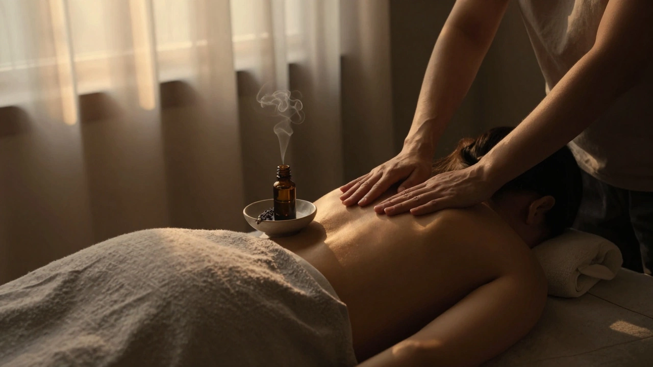 Aromaterapeutická masáž: Jak esenciální oleje ovlivňují naše emoce