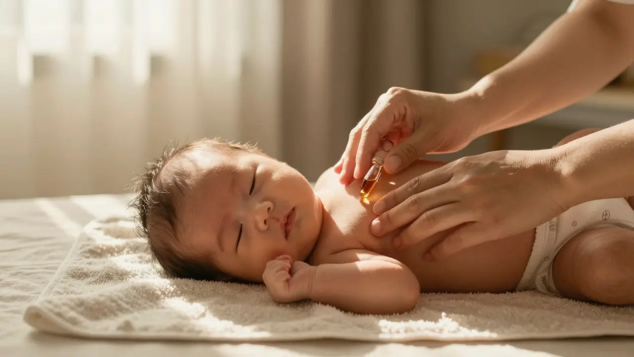 Praktický průvodce masáží kojenců a batolat: krok za krokem pro klid, spánek a vazbu